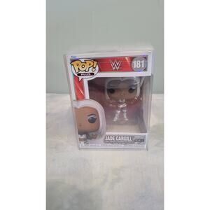WWE Funko Pop! Plus Jade Cargill #181 Metallic Vinyl Figure Mint In Protector
